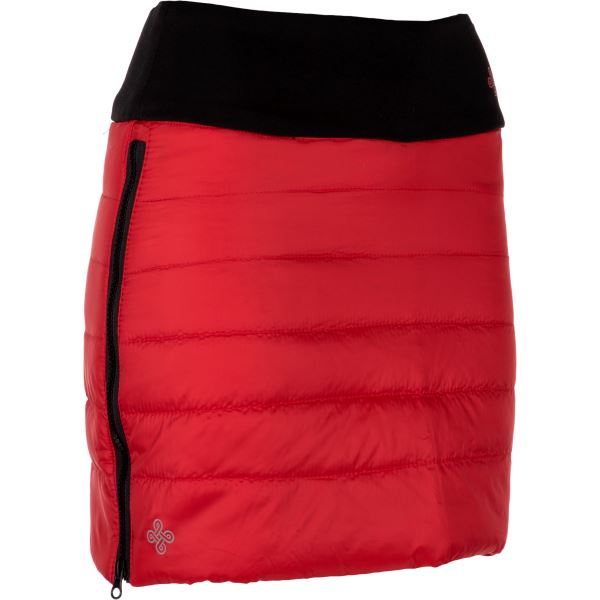 Dámská zimní zateplená sukně KILPI MATIRA-W červená