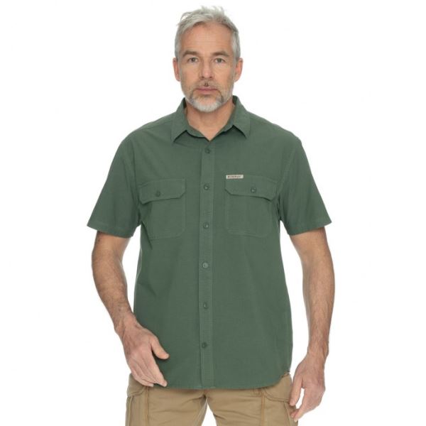 Pánská košile BUSHMAN WELL SHORT zelená