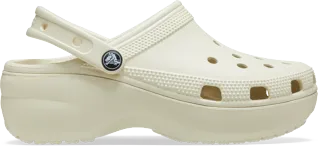 Dámské boty Crocs CLASSIC PLATFORM béžová Dámské boty Crocs CLASSIC PLATFORM béžová