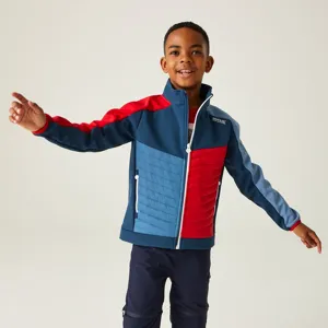 Dětská hybridní bunda Regatta BRYNDEN tmavě modrá/červená Dětská hybridní bunda Regatta BRYNDEN tmavě modrá/červená