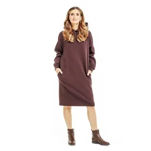 Dámské šaty BUSHMAN KATLA vínová Dámské šaty BUSHMAN KATLA vínová