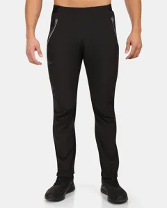 Pánské běžecké kalhoty Kilpi HEYES-M černá Pánské běžecké kalhoty Kilpi HEYES-M černá