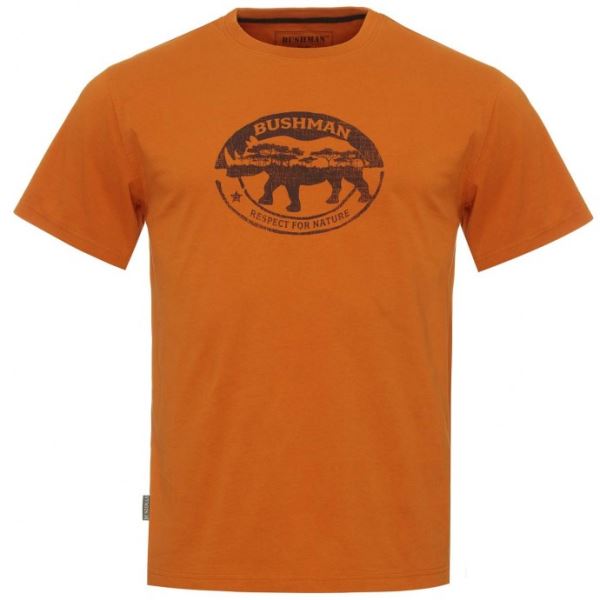 Pánské tričko BUSHMAN PATH oranžová