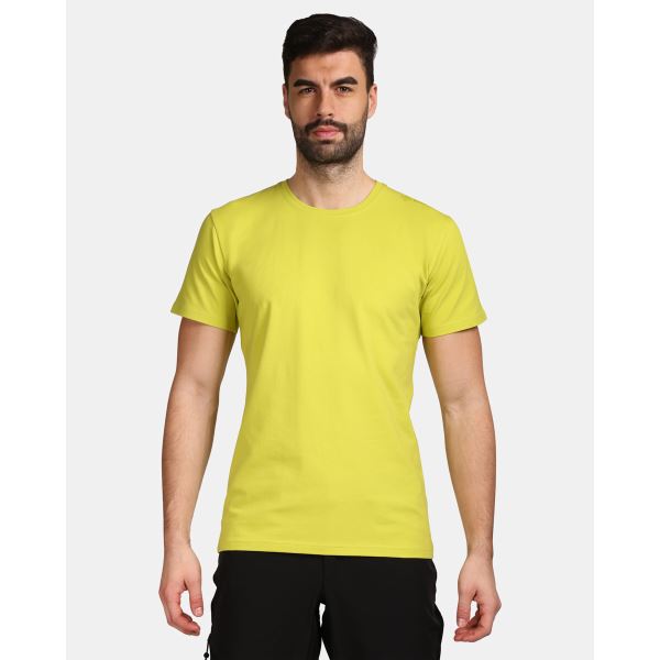 Pánské bavlněné tričko Kilpi PROMO-M světle zelená