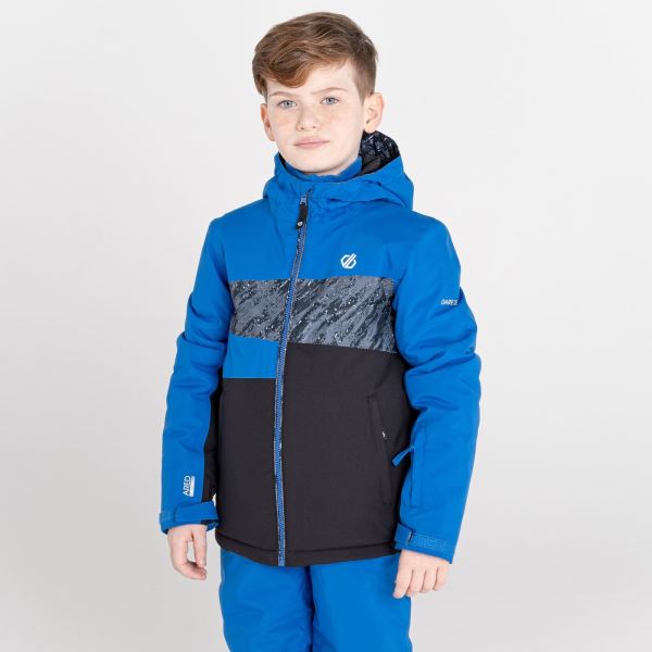 Dětská zimní bunda Dare2b HUMOUR modrá/černá