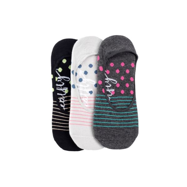 Ponožky Meatfly Low socks - Triple pack bílá/šedá