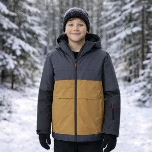 Chlapecká zimní bunda Killtec 180 šedá/béžová Chlapecká zimní bunda Killtec 180 šedá/béžová