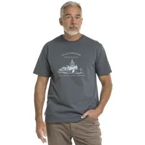 Pánské tričko BUSHMAN GUNN petrolejová Pánské tričko BUSHMAN GUNN petrolejová