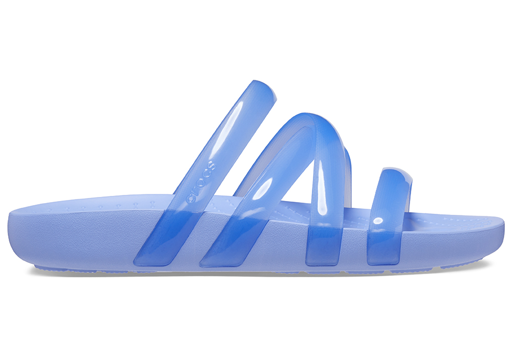 Dámské sandále crocs splash glossy strappy modrá 34-35