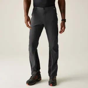 Pánské kalhoty Regatta MOUNTAIN šedá/černá Pánské kalhoty Regatta MOUNTAIN šedá/černá