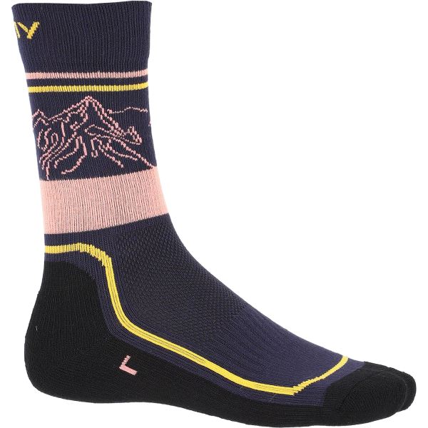 Sportovní ponožky Viking Boosocks Heavy Lady tmavě modrá/růžová