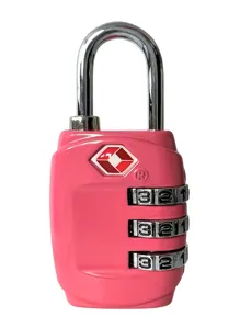 Visací zámek TSA růžový Visací zámek TSA růžový