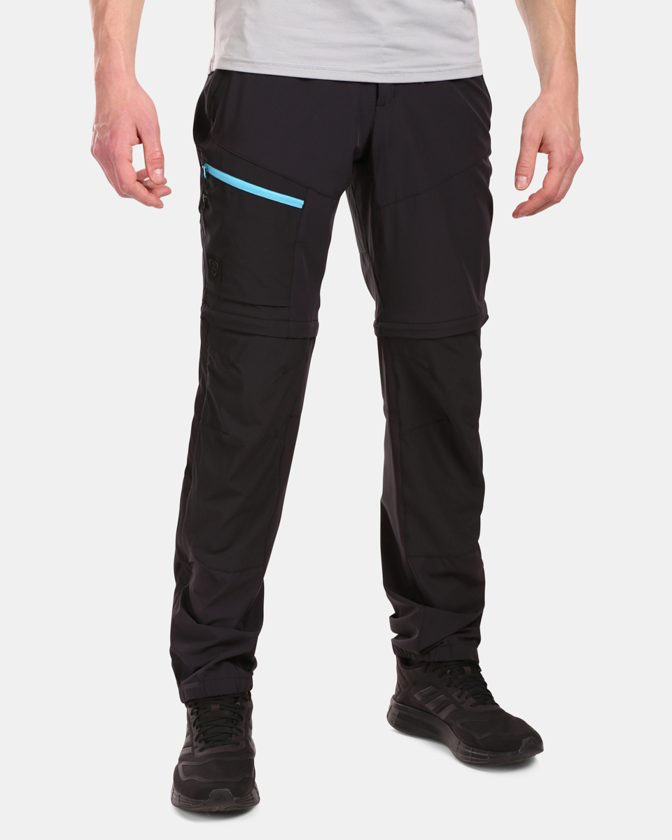 Pánské outdoorové odepínací kalhoty kilpi hosio-m černá 3xl