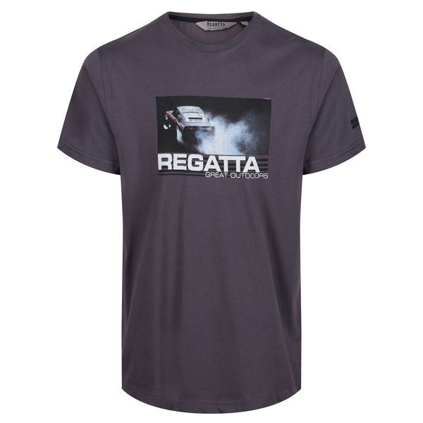 Pánské tričko Regatta CLINE II tmavě šedá