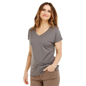 Dámské tričko BUSHMAN DIARA tmavě šedá Dámské tričko BUSHMAN DIARA tmavě šedá