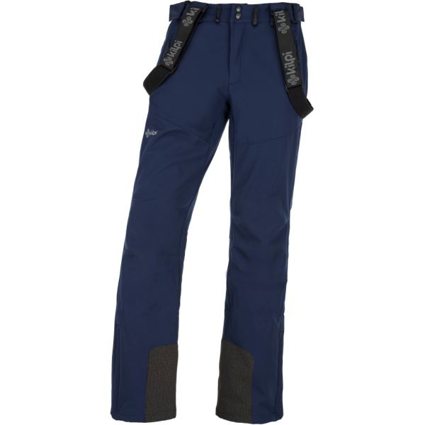 Pánské lyžařské softshellové kalhoty KILPI RHEA-M tmavě modrá