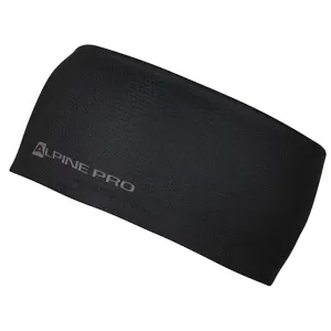 Rychleschnoucí čelenka ALPINE PRO MUSA 2 černá Rychleschnoucí čelenka ALPINE PRO MUSA 2 černá