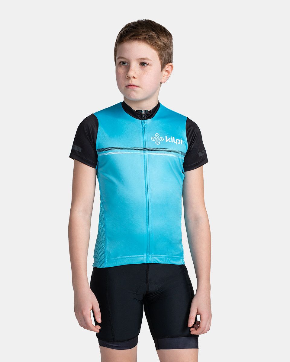 Chlapecký cyklisticiký dres kilpi corridor-jb modrá 110-116