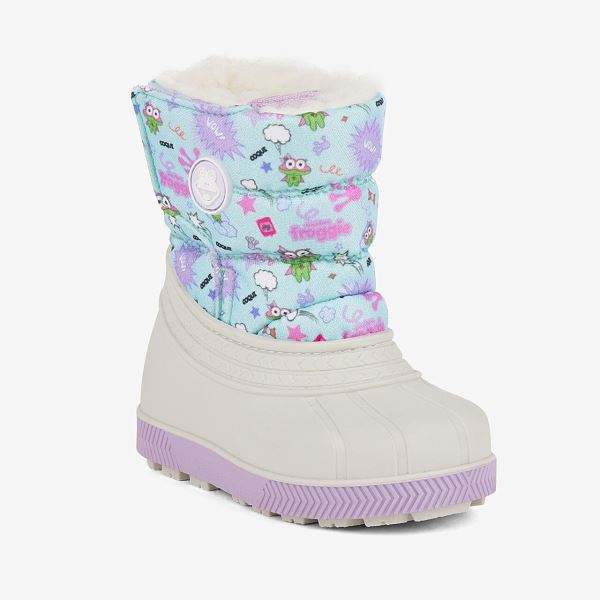 Dětské zimní boty COQUI MIKI bílá/mintová