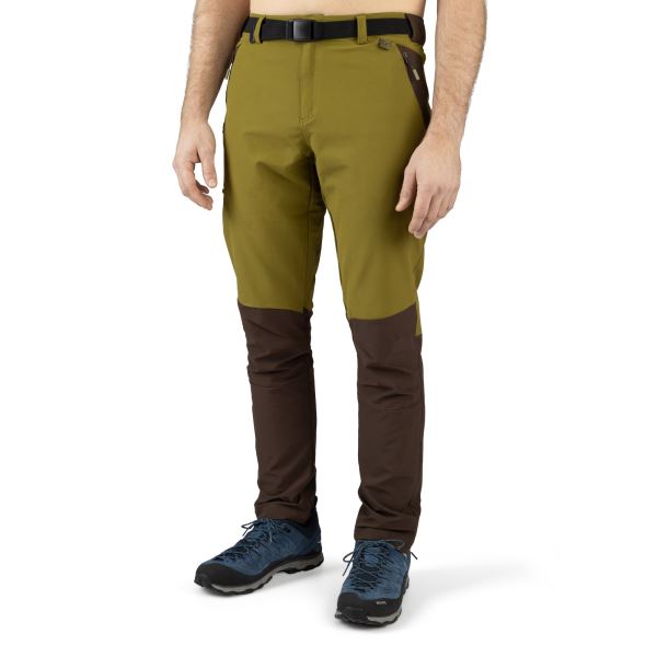 Pánské outdoorové kalhoty Sequoia zelená/hnědá