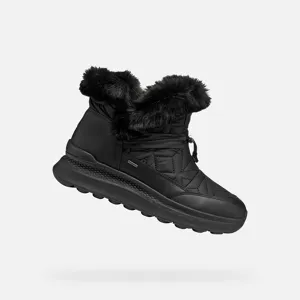 Dámská kotníková obuv Geox Spherica Actif X2 černá Dámská kotníková obuv Geox Spherica Actif X2 černá