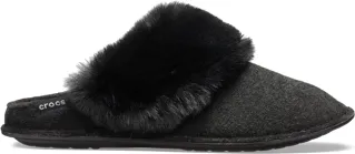 Unisex pantofle Crocs CLASSIC LUXE Slipper černá Unisex pantofle Crocs CLASSIC LUXE Slipper černá