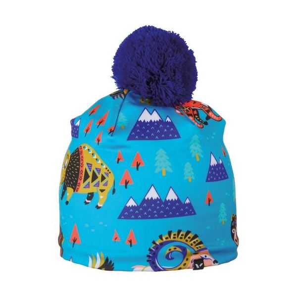 Dětská sportovní zimní čepice Viking PIXI modrá UNI