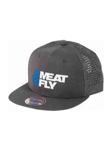 Kšiltovka Meatfly Keery Perfor Snapback šedá/bílá Kšiltovka Meatfly Keery Perfor Snapback šedá/bílá