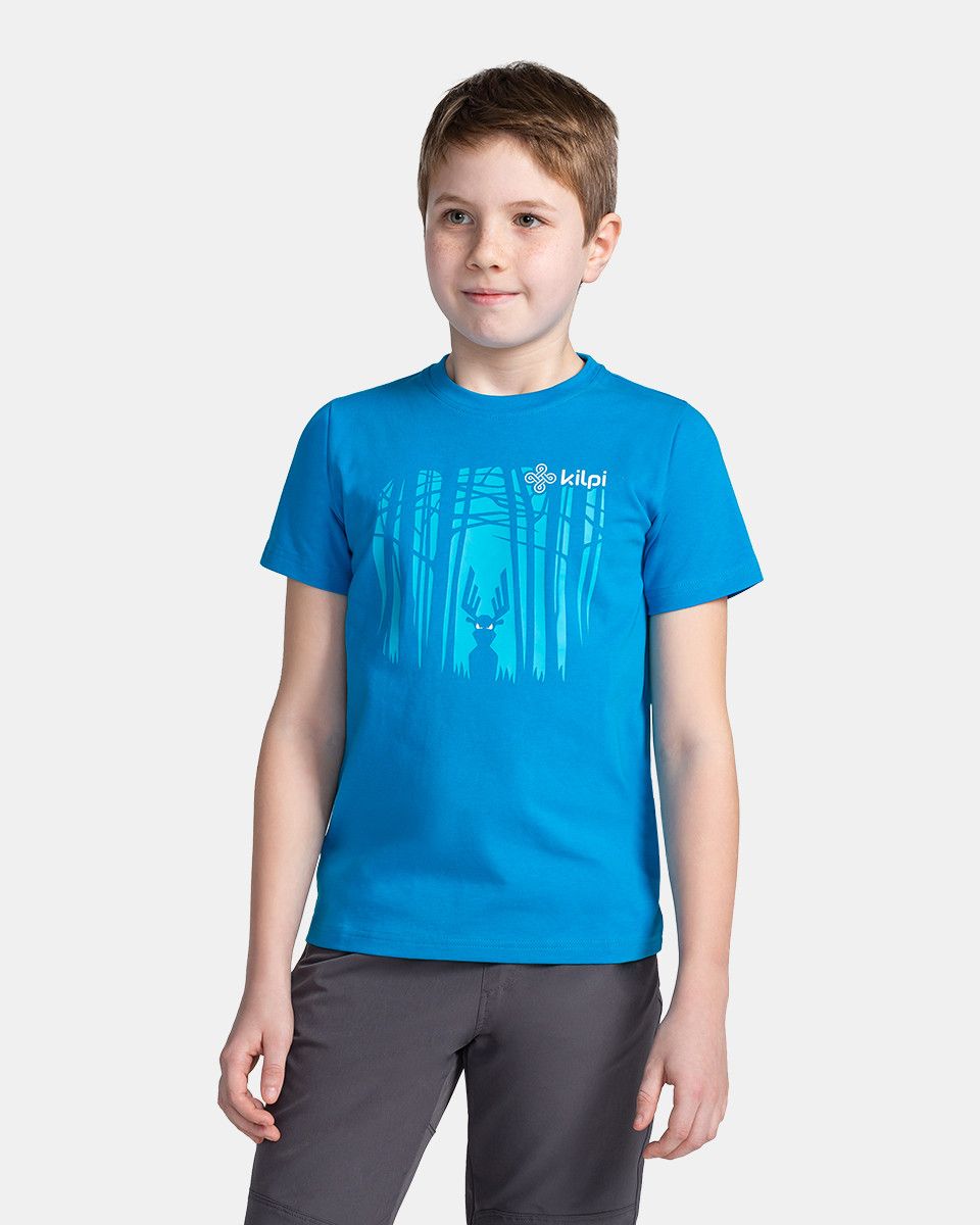 Levně Chlapecké triko kilpi salo-jb modrá 152