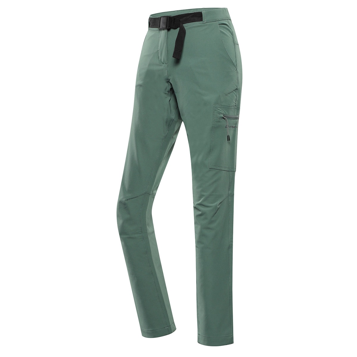 Dámské softshellové kalhoty alpine pro corba zelená 34