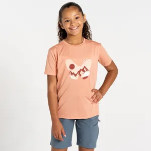 Dětské funkční tričko Dare2b AMUSE II světle oranžová Dětské funkční tričko Dare2b AMUSE II světle oranžová