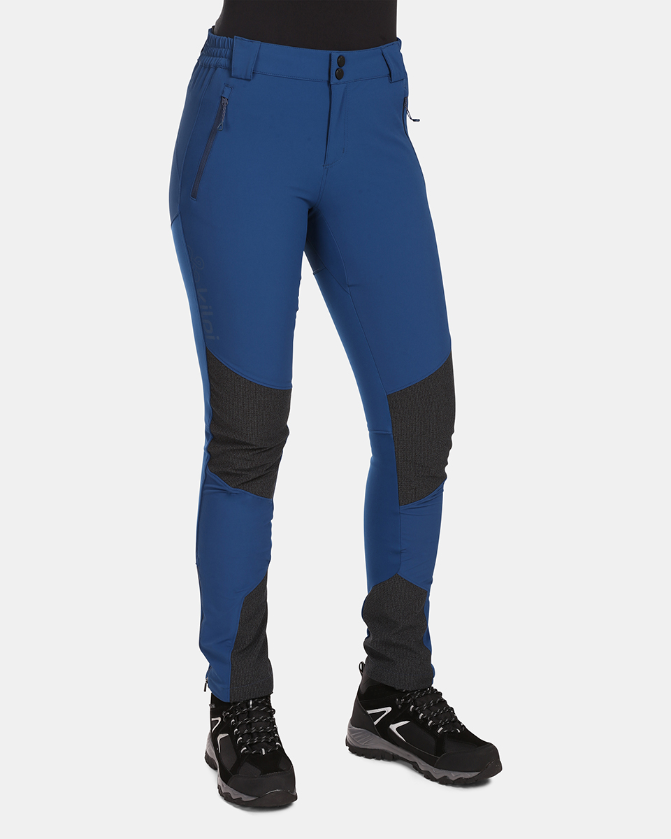 Dámské outdoorové kalhoty kilpi nuuk-w tmavě modrá 46