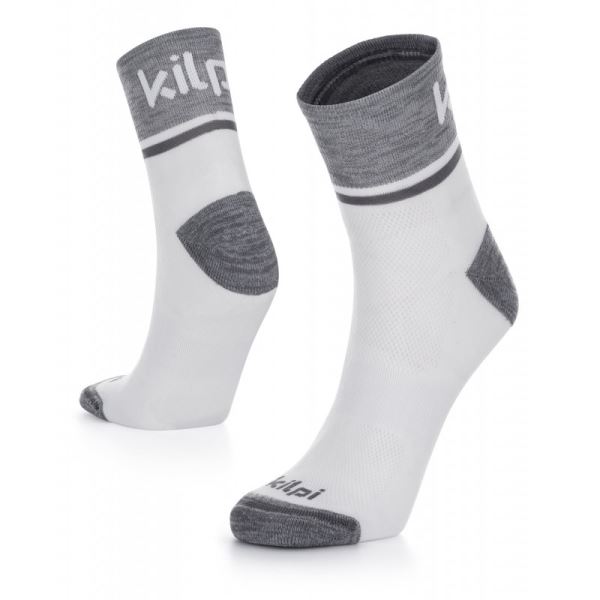 Unisex běžecké ponožky Kilpi SPEED-U bílá