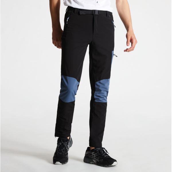 Pánské kalhoty Dare2b DISPORT černá prodloužená délka