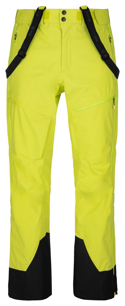 Levně Pánské nepromokavé lyžařské kalhoty kilpi lazzaro-m světle zelená m