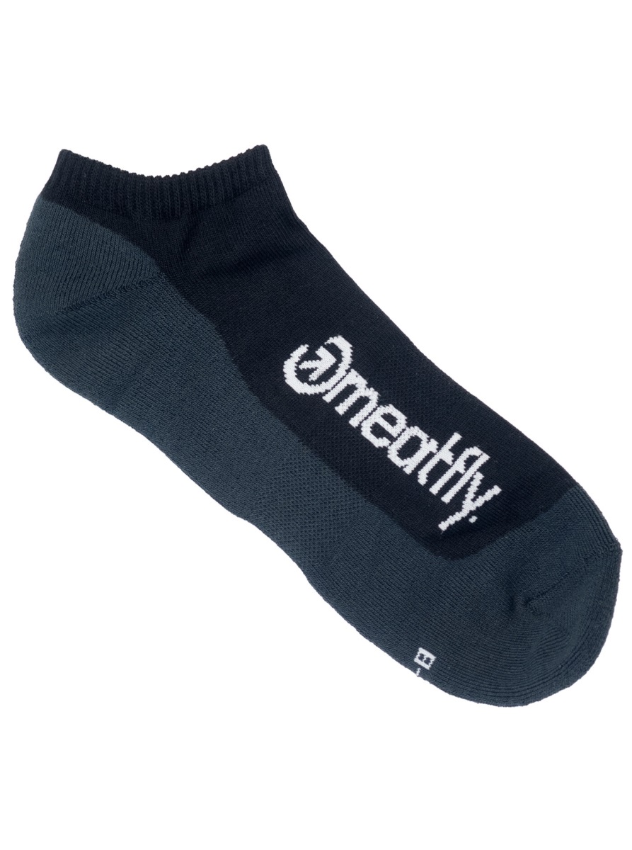 Levně Unisex ponožky meatfly boot černá l