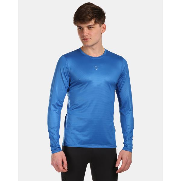 Pánské funkční triko s dlouhým rukávem Kilpi SPOLETO-M modrá