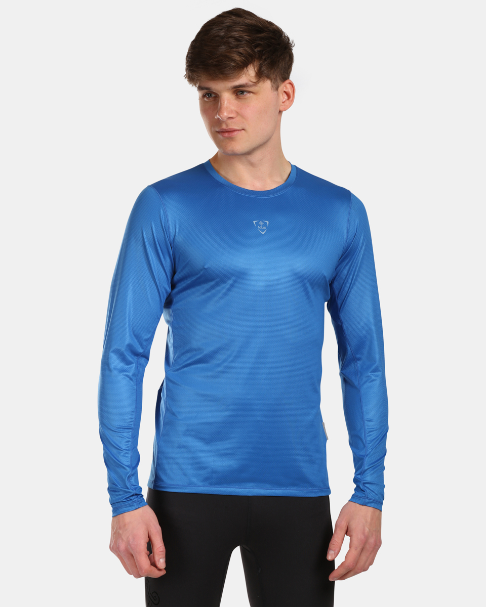 Pánské funkční triko s dlouhým rukávem kilpi spoleto-m modrá m