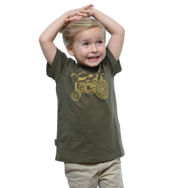 Dětské tričko BUSHMAN JERRY III zelená