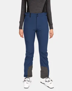 Dámské softshellové lyžařské kalhoty Kilpi RHEA-W tmavě modrá Dámské softshellové lyžařské kalhoty Kilpi RHEA-W tmavě modrá