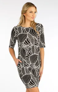 Dámské šaty s krátkým rukávem 5F143 LITEX Dámské šaty s krátkým rukávem 5F143 LITEX