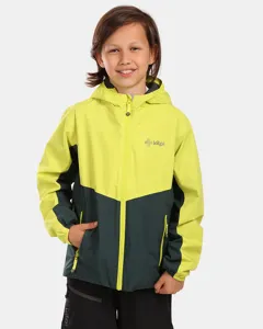 Chlapecká outdoorová bunda Kilpi ORLETI-JB tmavě zelená Chlapecká outdoorová bunda Kilpi ORLETI-JB tmavě zelená