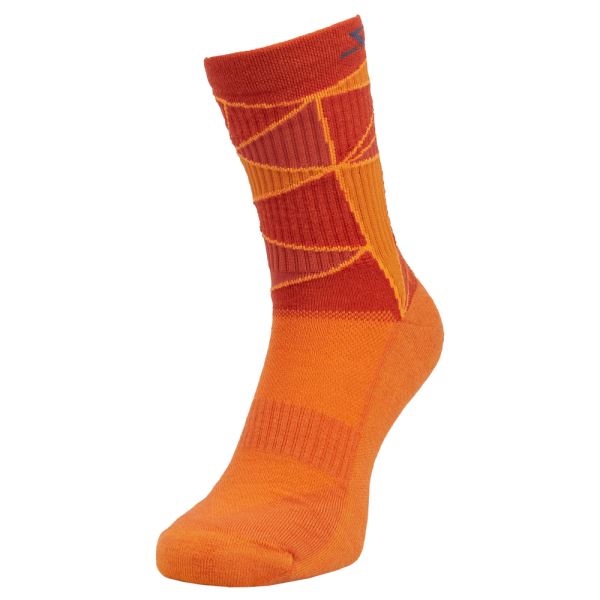 Unisex zateplené ponožky Silvini Vallonga oranžová