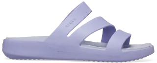 Dámské pantofle Crocs GETAWAY Strappy fialová Dámské pantofle Crocs GETAWAY Strappy fialová