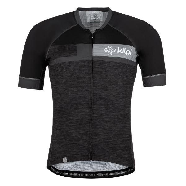 Pánský cyklistický dres KILPI TREVISO-M tmavě šedá