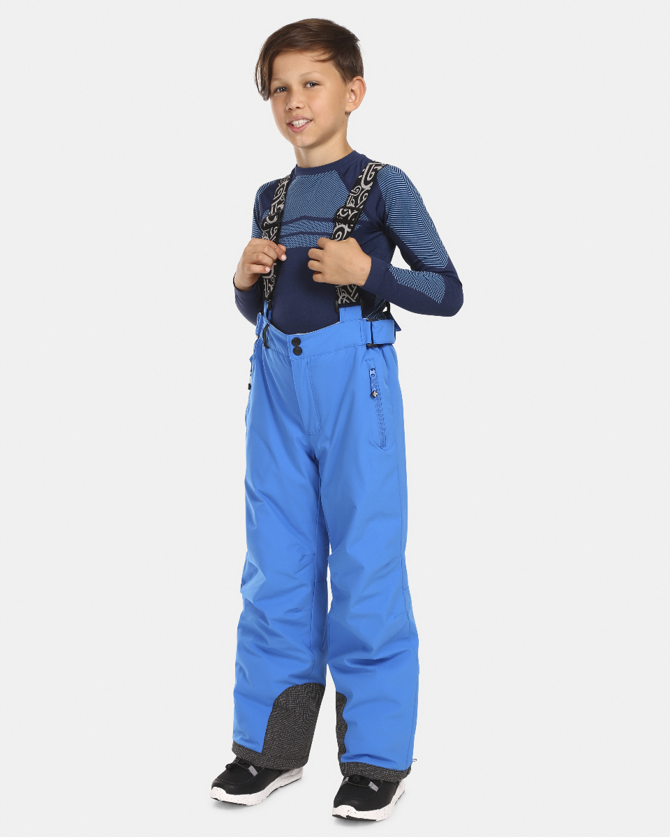 Dětské lyžařské kalhoty kilpi mimas-j modrá 146