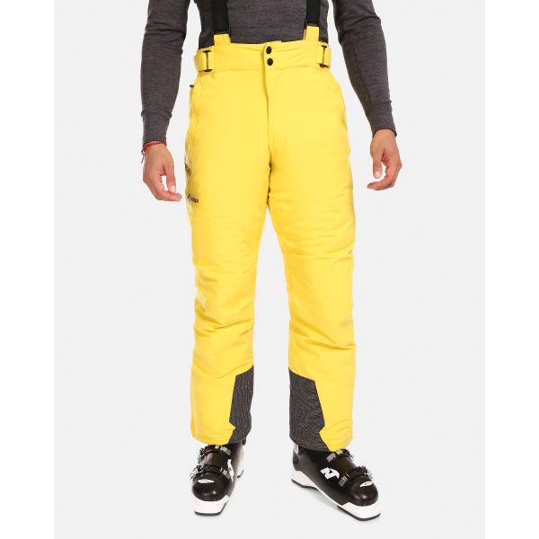 Pánské lyžařské kalhoty Kilpi MIMAS-M žlutá