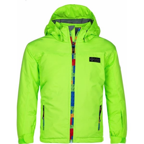 Dětská zimní lyžařská bunda KILPI LIGAS-JB zelená