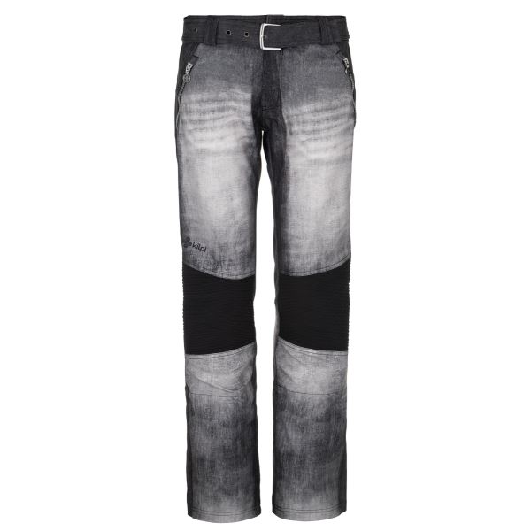 Dámské zimní softshellové kalhoty KILPI JEANSO-W černá