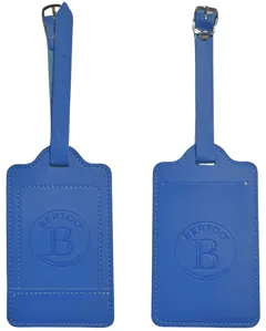 Bertoo jmenovka na zavazadlo Silvia modrá-PU Bertoo jmenovka na zavazadlo Silvia modrá-PU